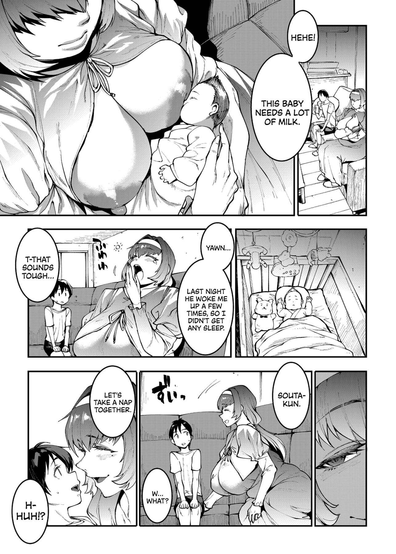 Hentai Manga Comic-Mama Mansion! ~Second Chapter: Room 601's Sonosaki Kaoru 33YO-Read-7